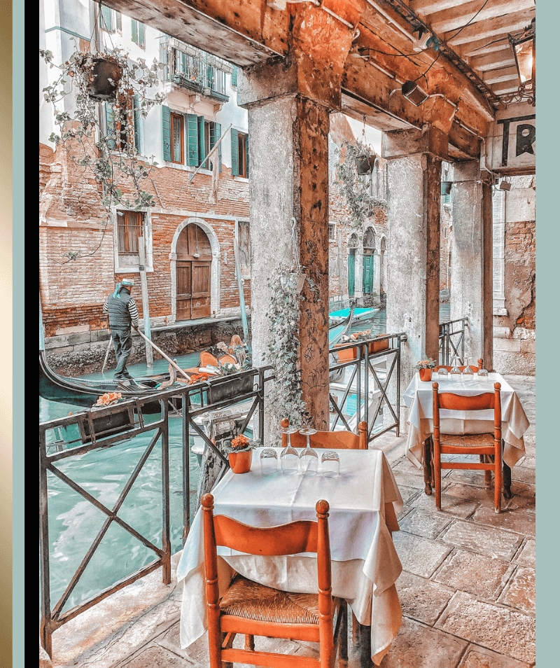 Dining in Italy